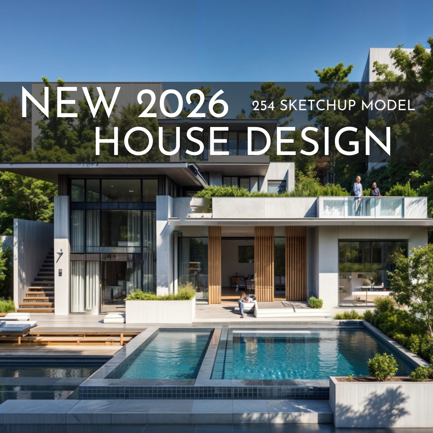 254 House Design SketchUp 3D Models | 2026 New Interior Design Bundle
