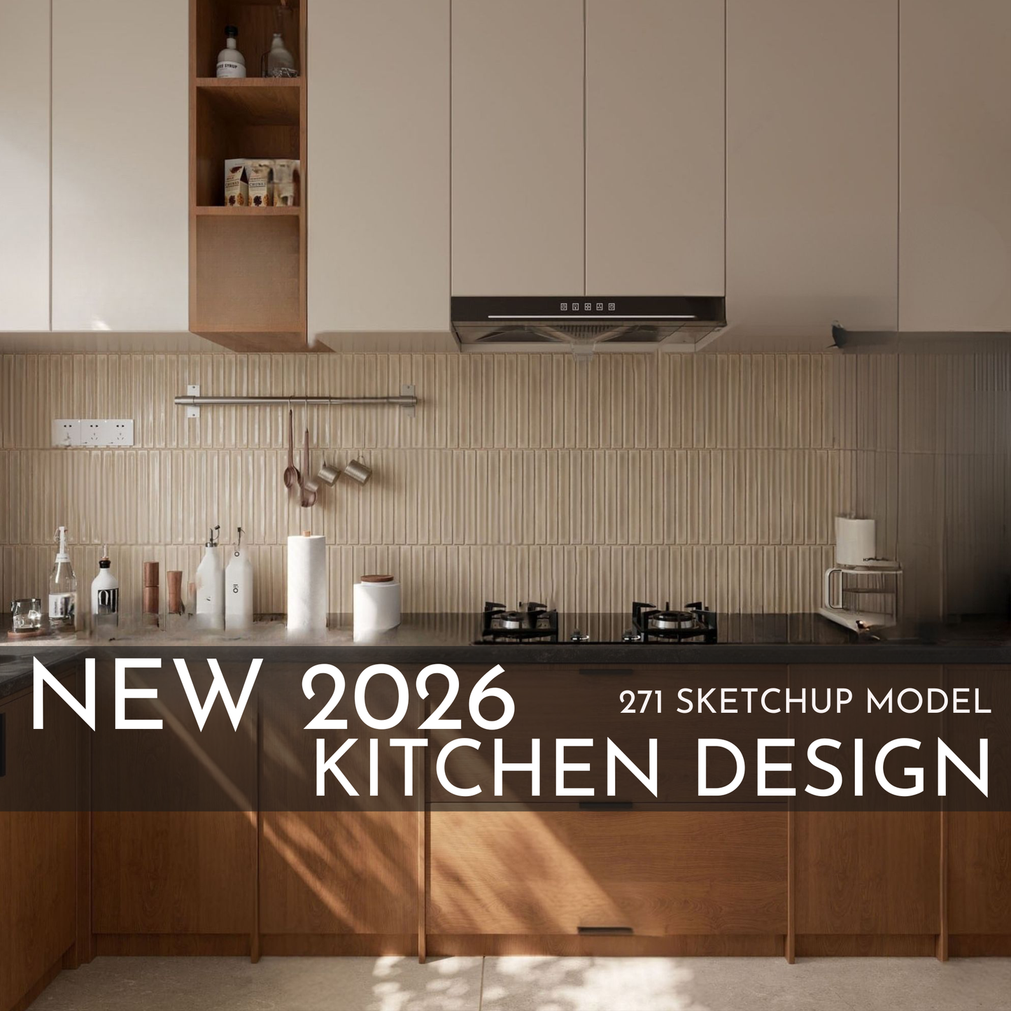 271 Kitchen SketchUp 3D Models | 2026 New Design | Interior Asset Pack