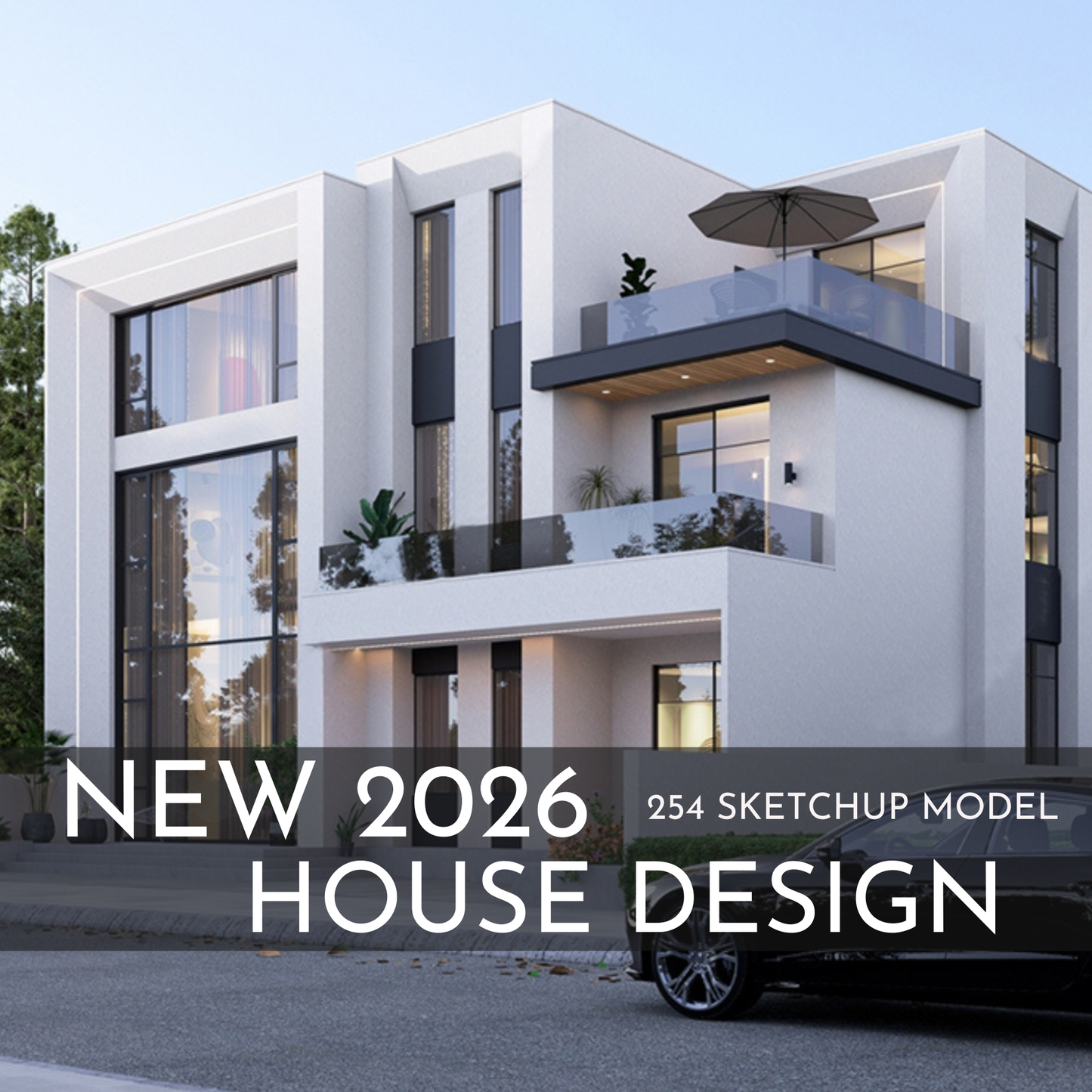254 House Design SketchUp 3D Models | 2026 New Interior Design Bundle