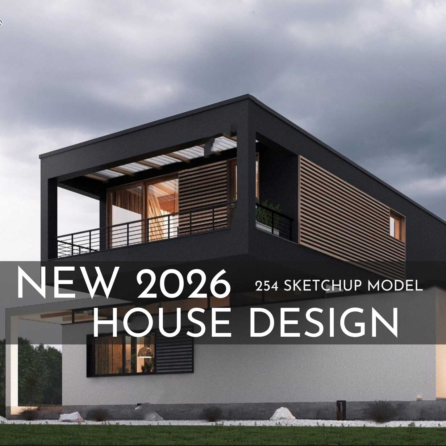 254 House Design SketchUp 3D Models | 2026 New Interior Design Bundle